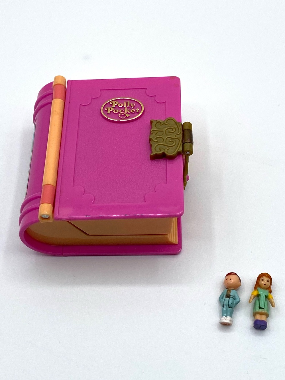 Vintage Bluebird Polly Pocket Glitter Island Storybook Compact 1995 - Picture 13 of 14